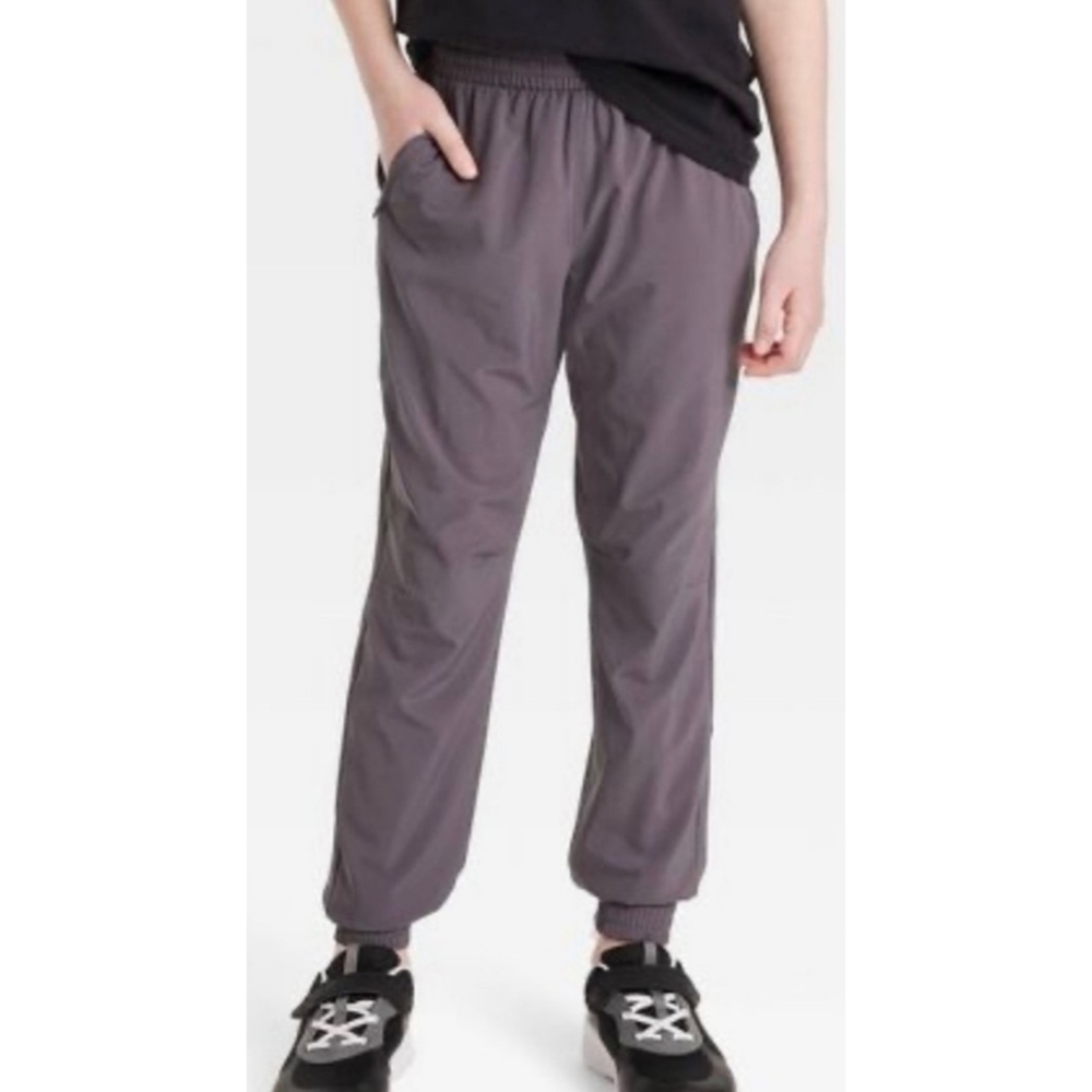 All in Motion Boys Micro fleece Joggers Gray Size S (6-7)